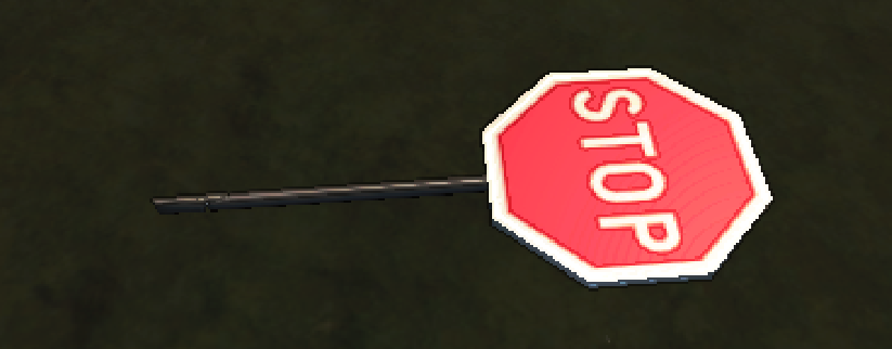 Stop sign